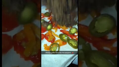 The correct amount of hot peppers for tacos 🌮