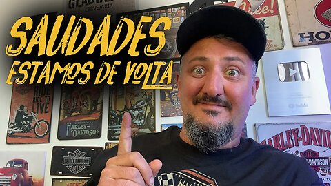 Saudades de VOCÊS. Estamos de volta. MotoDiário PodCast