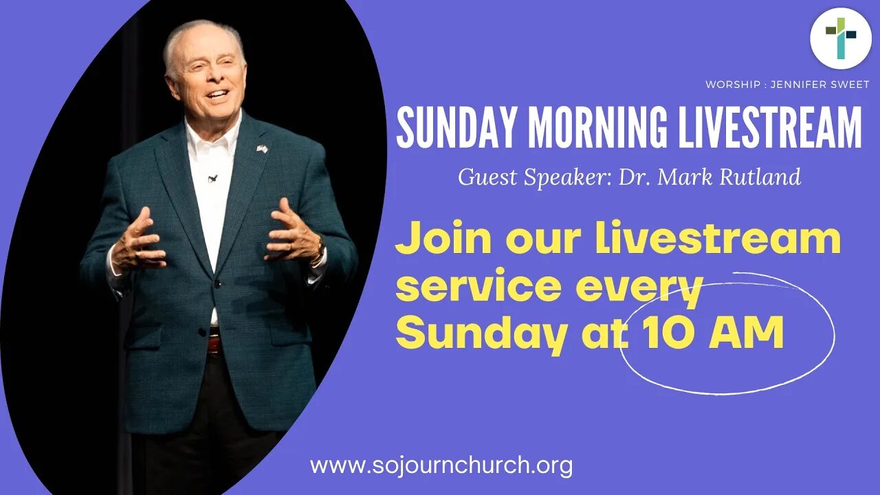 Sunday Morning Livestream | Guest Dr. Mark Rutland | Sunday, Oct 15th | Sojourn Church