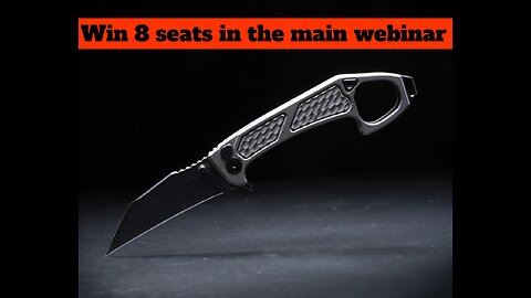 Half Face Blades SHPOS MINI #2 FOR 8 SEATS IN THE MAIN WEBINAR