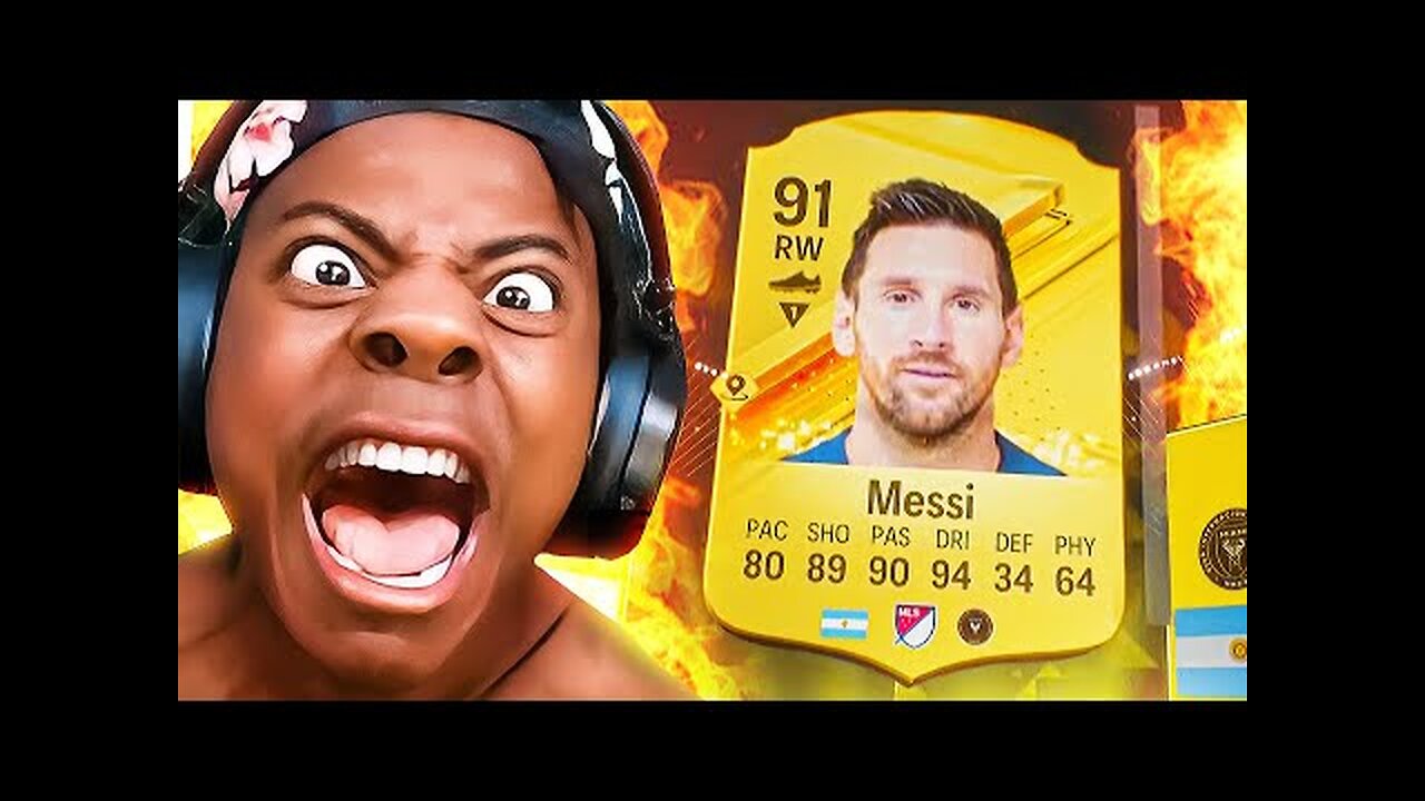 iShowSpeed's FIRST FIFA 24 Pack Opening! | rumble |