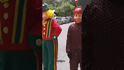 DANÇARINOS SUPER NINJAS DA CARRETA DA ALEGRIA FURACÃO, DANÇANDO FOFÃO, O MÁSKARA, BEN10 E PATATI