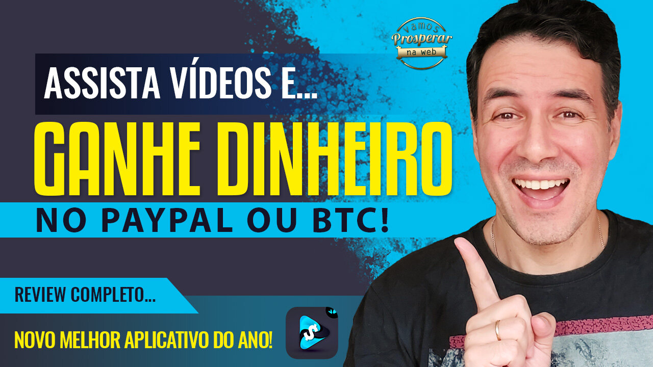 SAIUUU! 😍 GANHE DINHEIRO ASSISTINDO VÍDEOS COM O MELHOR APP DO MOMENTO │ PROVA DE PAGAMENTO🤑!