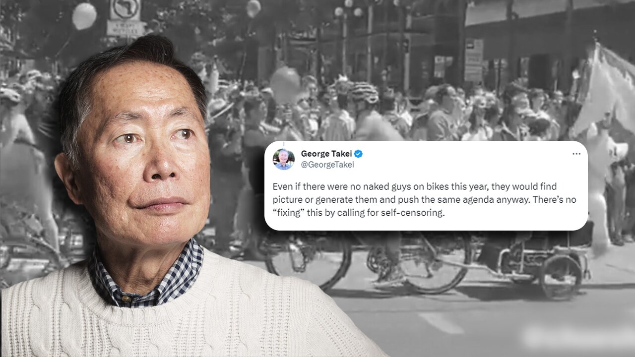 GEORGE TAKEI UNDER FIRE FOR DEFENDING INAPPROPRIATE BEHAVIOR AT PRIDE EVENT