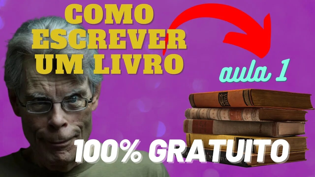 Como escrever um livro - Criando Conexão com o leitor - Curso gratuito - Aula 01