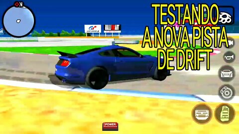 TESTANDO A NOVA PISTA DE DRIFT (GTA SAN ANDREAS)