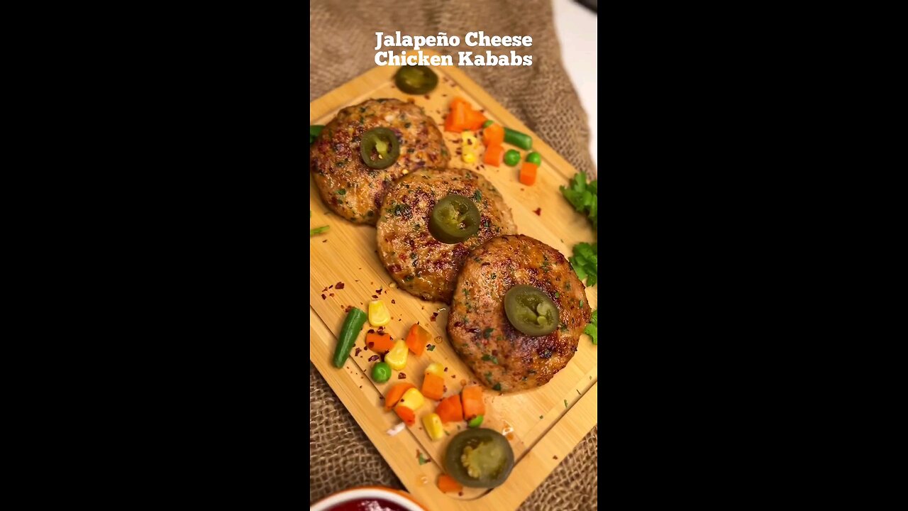 Jalapeño Cheese Chicken Kababs | #cheesekababs #jalapenos #cooking #kabab #chickenkabab #desifood