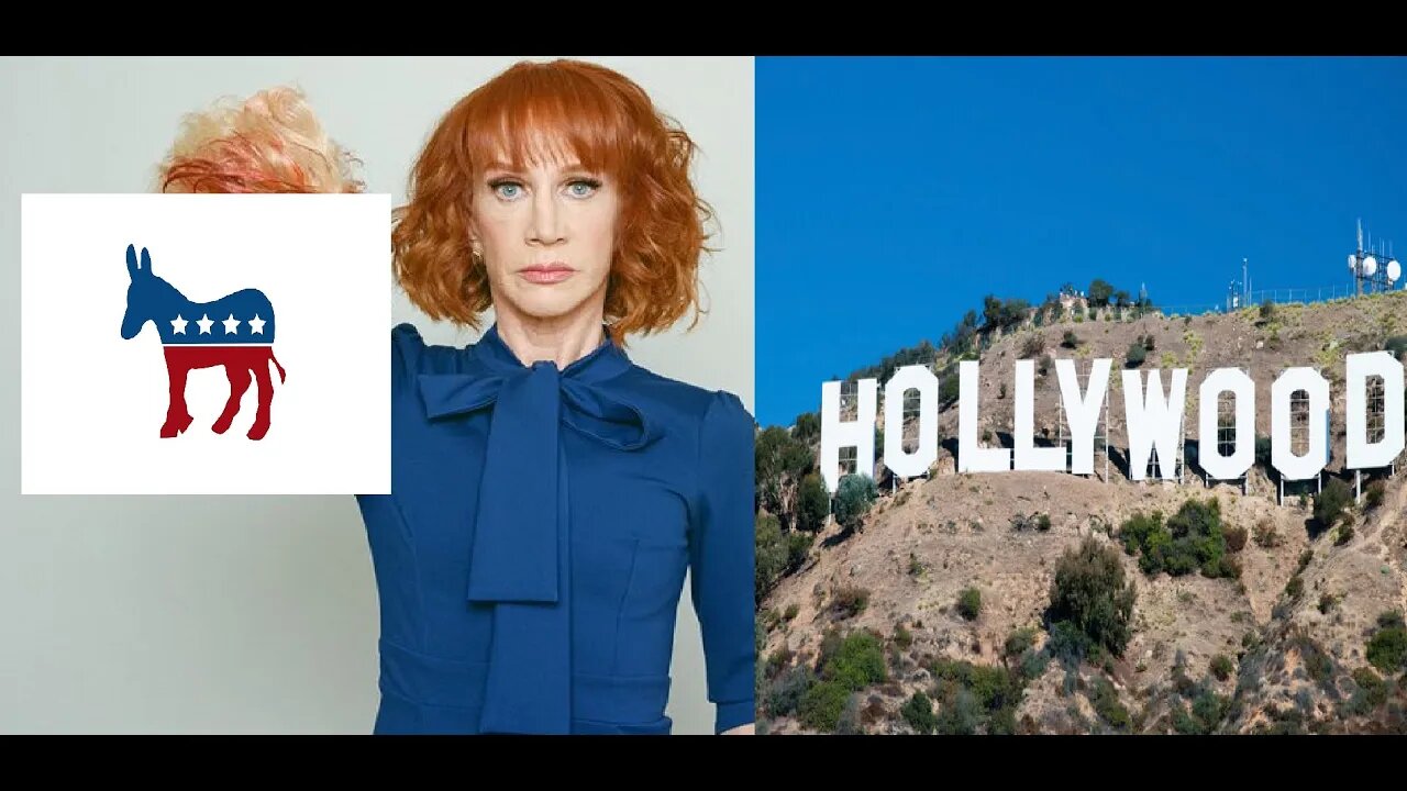 Actress Comedian Kathy Griffin Threatens or Promises CIVIL WAR If You Don't DEMOCRAT