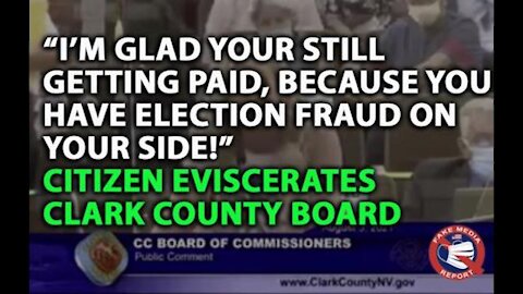 WE WILL NOT COMPLY! Clark County, NV Citizen Eviscerates Board on Hypocrisy & COVID Lies