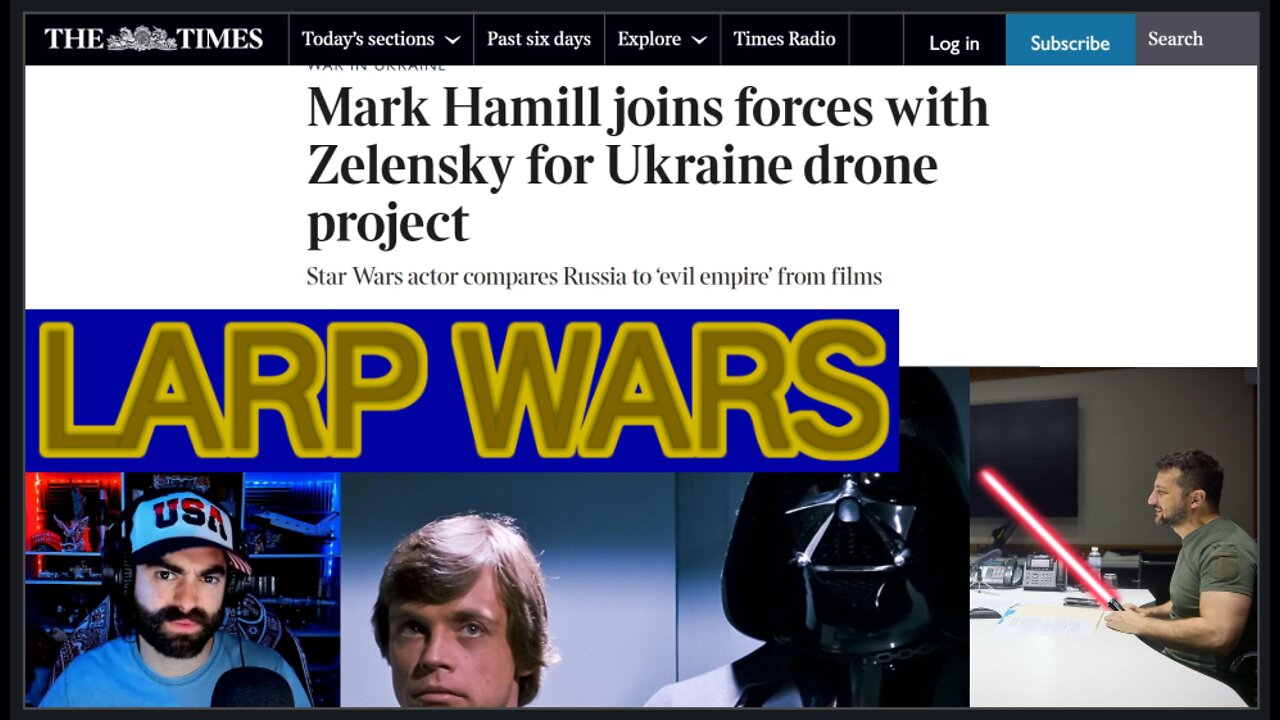 Slava Ukraine Needs MORE Hollywood Shills!