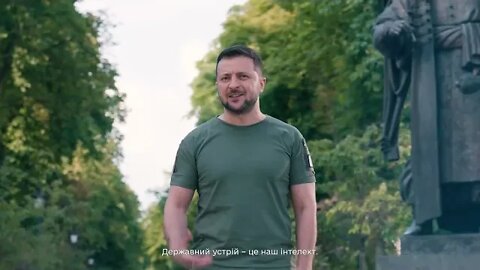 💙💛 Президент України Володимир Зеленський звернувся до українців у День Конституції. Слава Україні!