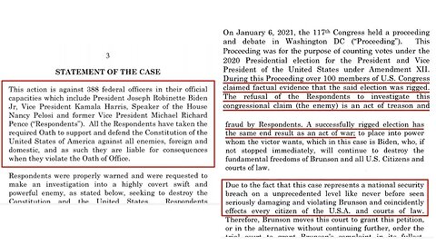 🔥⚖️🔥 EXCITING UPDATE IN DESCRIPTION! (11.27.22) BRUNSON BRO SPEAKS ABOUT CASE BEFORE SCOTUS! TRUMP RETURN IMMINENT?