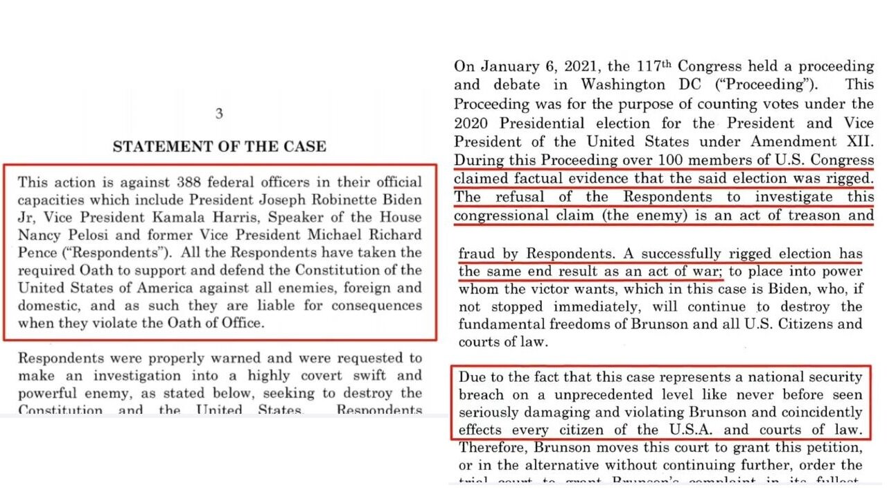 🔥⚖️🔥 EXCITING UPDATE IN DESCRIPTION! (11.27.22) BRUNSON BRO SPEAKS ABOUT CASE BEFORE SCOTUS! TRUMP RETURN IMMINENT?