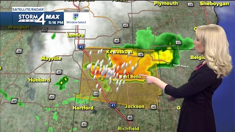Chance for storms Friday night