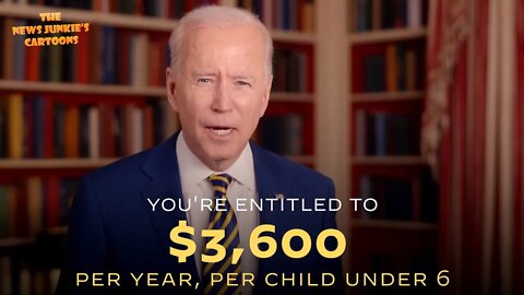 Staged with loud music, enormous subtitles and yet Biden clearly struggles with teleprompter.