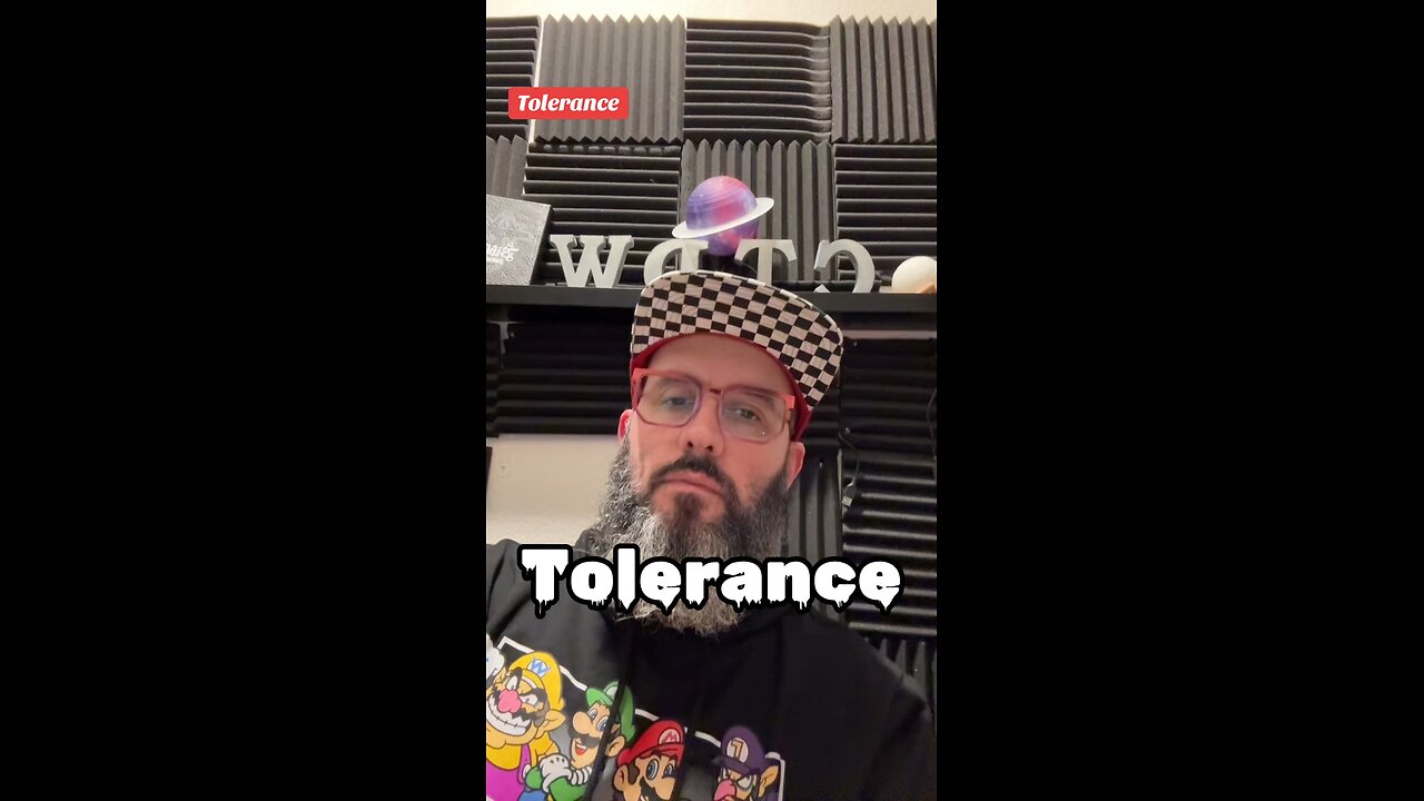 Where did #tolerance come from? From the Cosmo vision episode number 16 “Should you vote?”