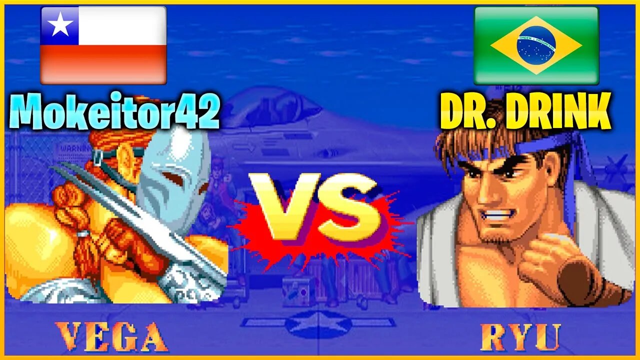 Street Fighter II': Champion Edition (Mokeitor42 Vs. DR. DRINK) [Chile Vs. Brazil]