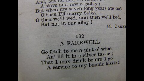 A Farewell - R. Burns