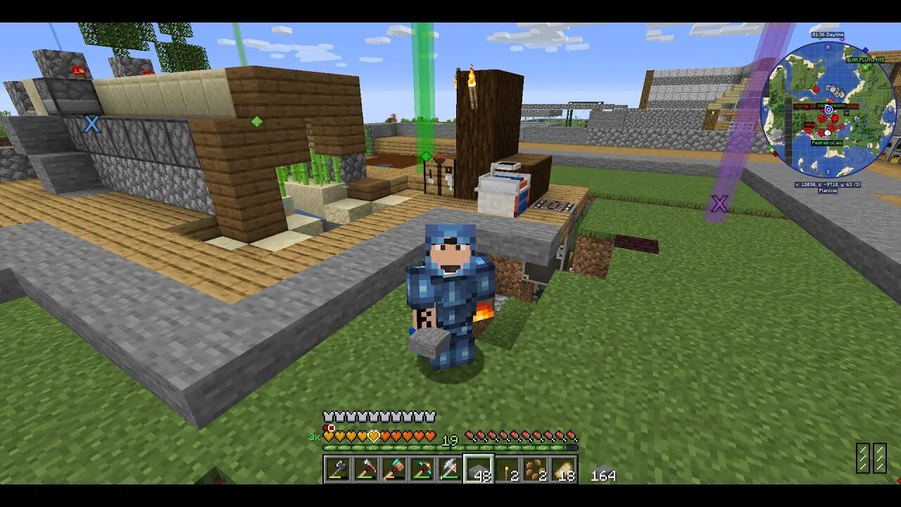 Bora jogar esse modpack minecraft 1.16.5 mechendo na base