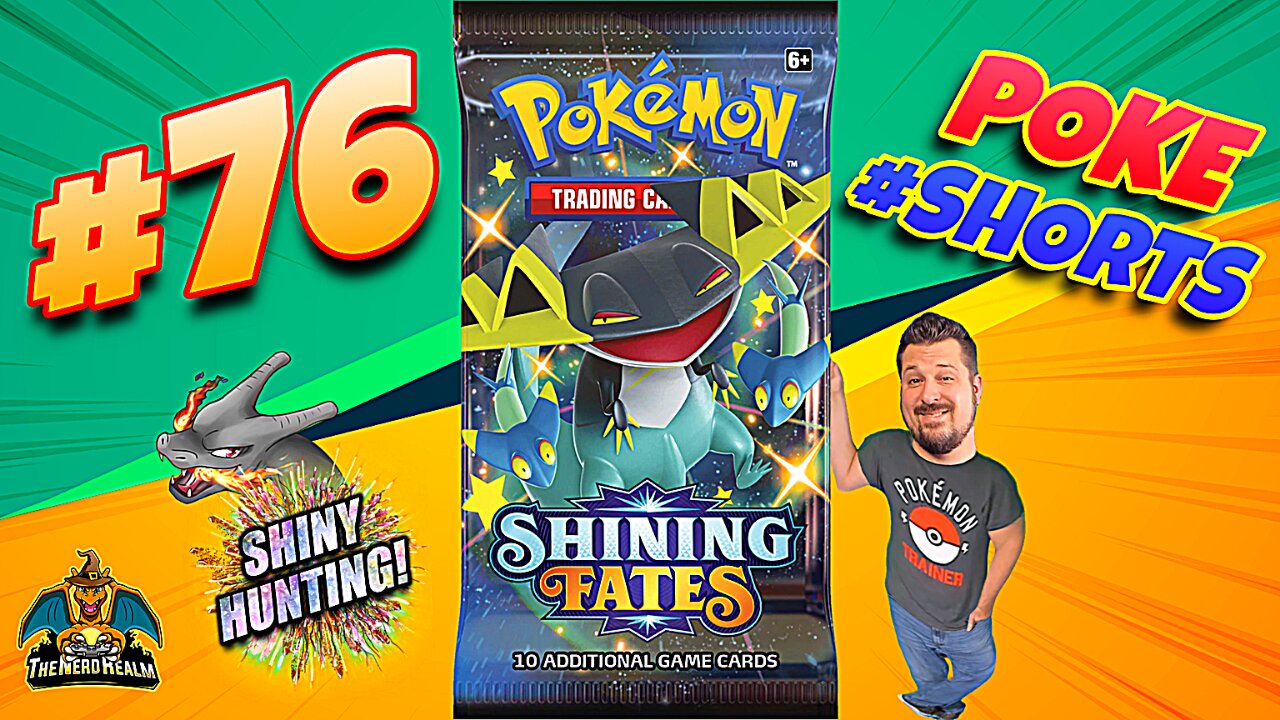 Poke #Shorts #76 | Shining Fates | Shiny Hunting | Pokemon Cards Opening