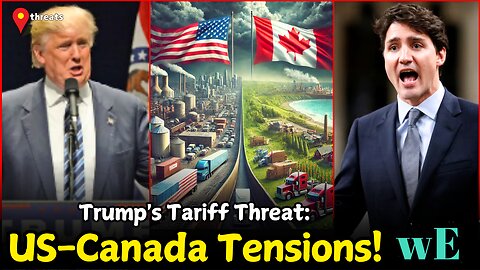 Trump's threat Sparks Tensions: Trudeau Response & Biden Warning -WorldEye