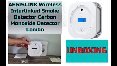 Unboxing On The AEGISLINK Smoke Detector Combo