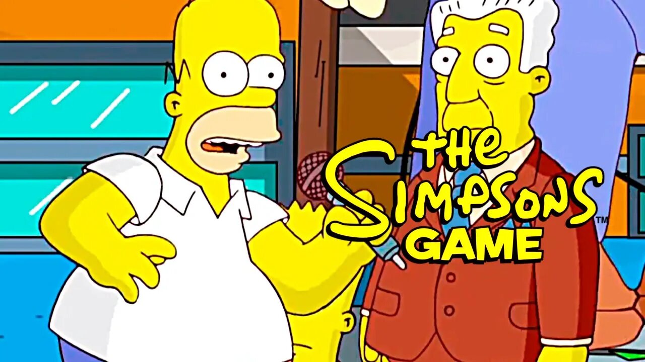 THE SIMPSONS GAME (PS2/PS3/XBOX 360/PSP/Wii) #11 - Gameplay vs. Lard Lad! (Legendado em PT-BR)