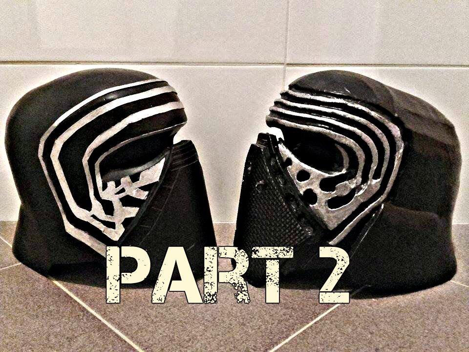 Kylo Ren Helmet Tutorial Part 2 (2015)