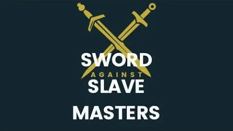 Sword against slave masters! Evil and wicked generation! Sharing a testimony!