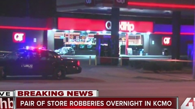 Police: 2 convenient stores in KCMO robbed at gunpoint overnight