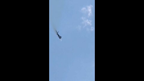 Su-57 ￼￼ fighter jet acrobatics