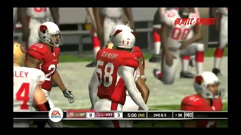 Madden 10 Premier(49ers Franchise Year 1)49ers AT Arizona Week 1(Now This is when madden was FIRE💯🔥