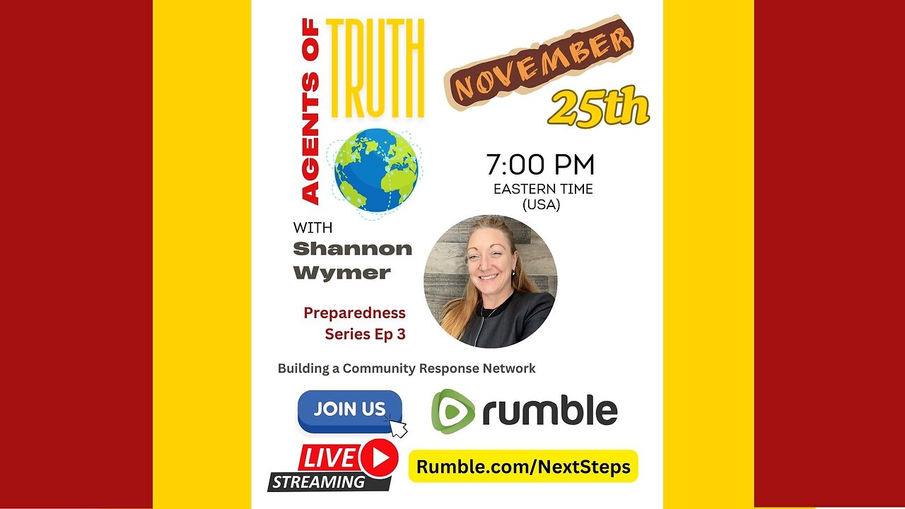 Agents of Truth Global Nov 25 - Shannon Wymer