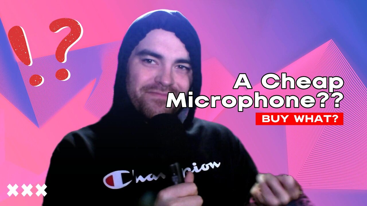 JOHNNYTECH REVIEWZ: A BUDGET MICROPHONE FOR VLOGZ AND PODCASTS?!?!