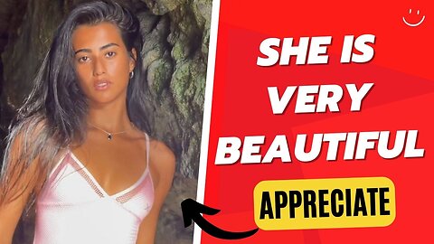 Sexy Brunette Girl Show Bikini