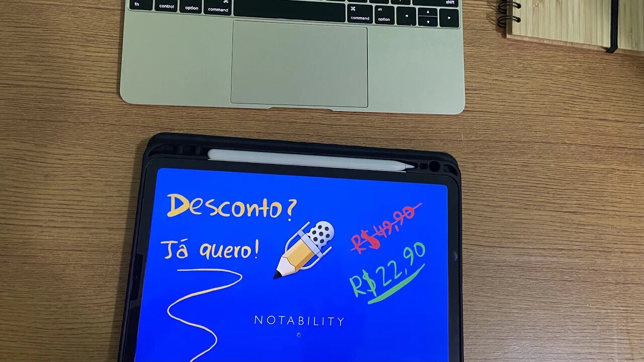 NOTABILITY NA PROMOÇÃO com 56% de DESCONTO! E novo app para Mac!