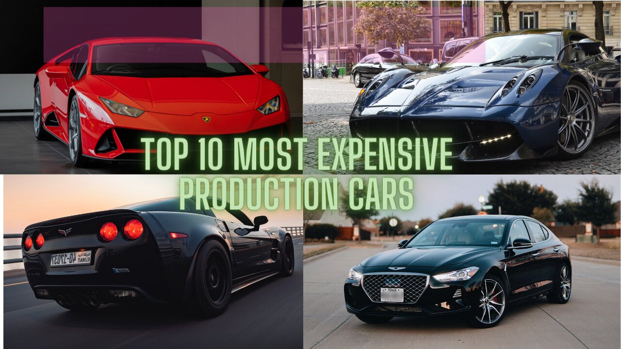 Top 10 Most Expensive production Cars In The World