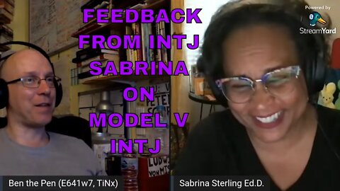 #Ni_Tx (INTJ) Dr Sabrina gives her feedback on #ModelVaserlan #JungianSubfunctions