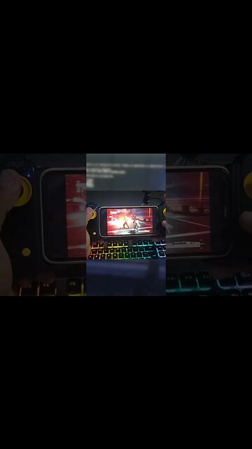 Jogando meus games de Pc no celular, se liga. #shorts