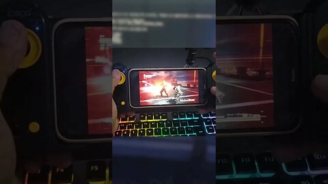 Jogando meus games de Pc no celular, se liga. #shorts