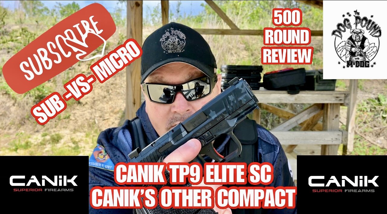 CANIK TP9 ELITE SC 9MM 500 ROUND REVIEW! SUB COMPACT VS MICRO! WE THE PEOPLE!