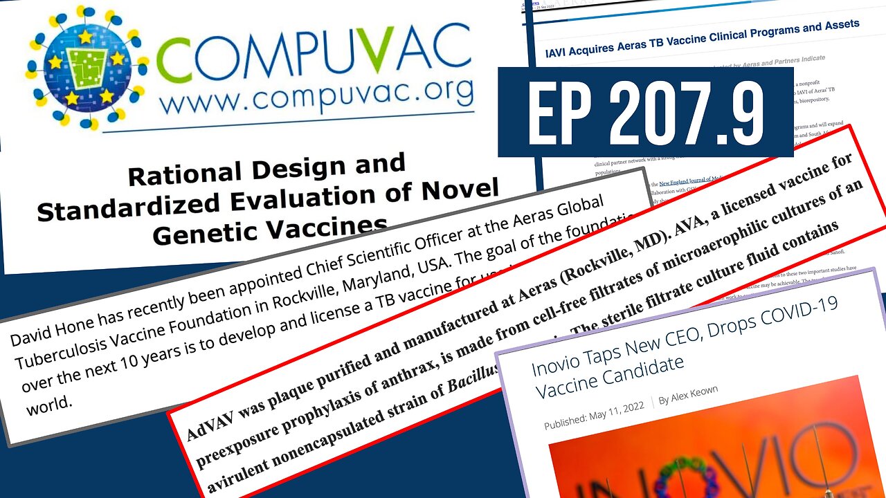 CompuVac (AERAS tuberculosis / IAVI): A "real": DOMANE prototype?(+Why deleted VaxGen short) Ep207.9