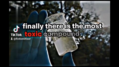 The Most Dangerous Compound💀 | 1g unalives 1billion