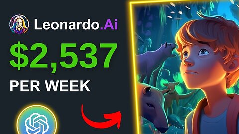 How To Make PASSIVE INCOME With ChatGPT & Leonardo AI? (Stop Using MidJourney)
