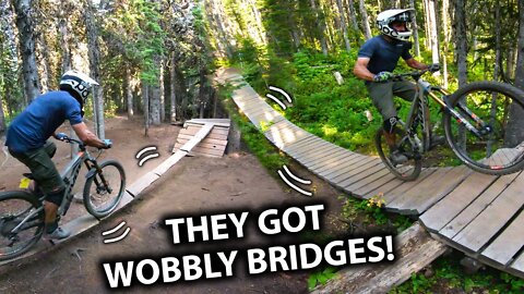 Skinnies, Log Rides, Ladder Bridges, SICK Trails Here at Silverstar Bike Park! | Jordan Boostmaster