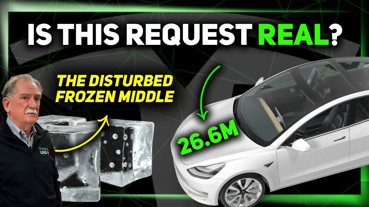 Tesla Just Asked for What? / Munro: Disturbed Frozen Middle / Tesla's Massive Scale Is Here ⚡️