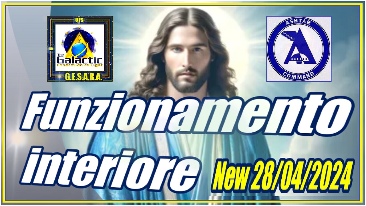 New 28/04/2024 Jeshua: FUNZIONAMENTO INTERIORE - IO SONO -