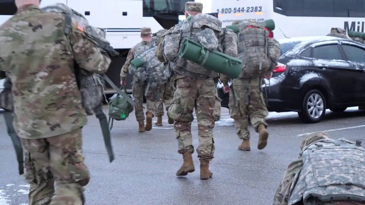 Indiana National Guard deployed to Washington, D.C.