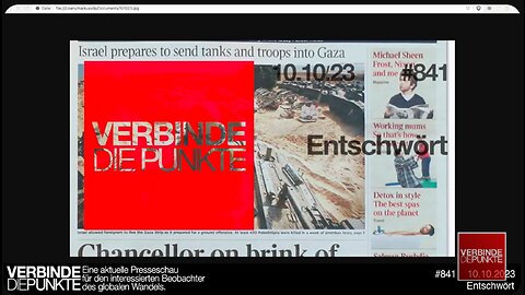 October 10, 2023...🇦🇹 🇩🇪 🇨🇭 .... 🌏...Verbinde die Punkte....841 - Entschwört