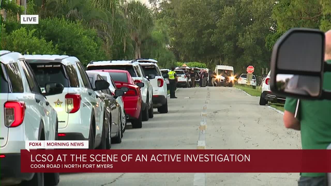 Heavy LCSO presence on Coon Rd. in North Fort Myers